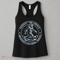 Respect The Locals Bigfoot Sasquatch American National Parks Women's Tank Top thumb 3