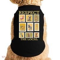 Respect The Local Animals Wildlife Nature Doggie Tank thumb 0