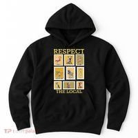 Respect The Local Animals Wildlife Nature Hoodie thumb 0