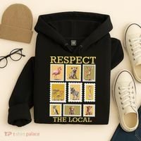 Respect The Local Animals Wildlife Nature Hoodie thumb 4
