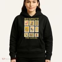 Respect The Local Animals Wildlife Nature Hoodie thumb 5