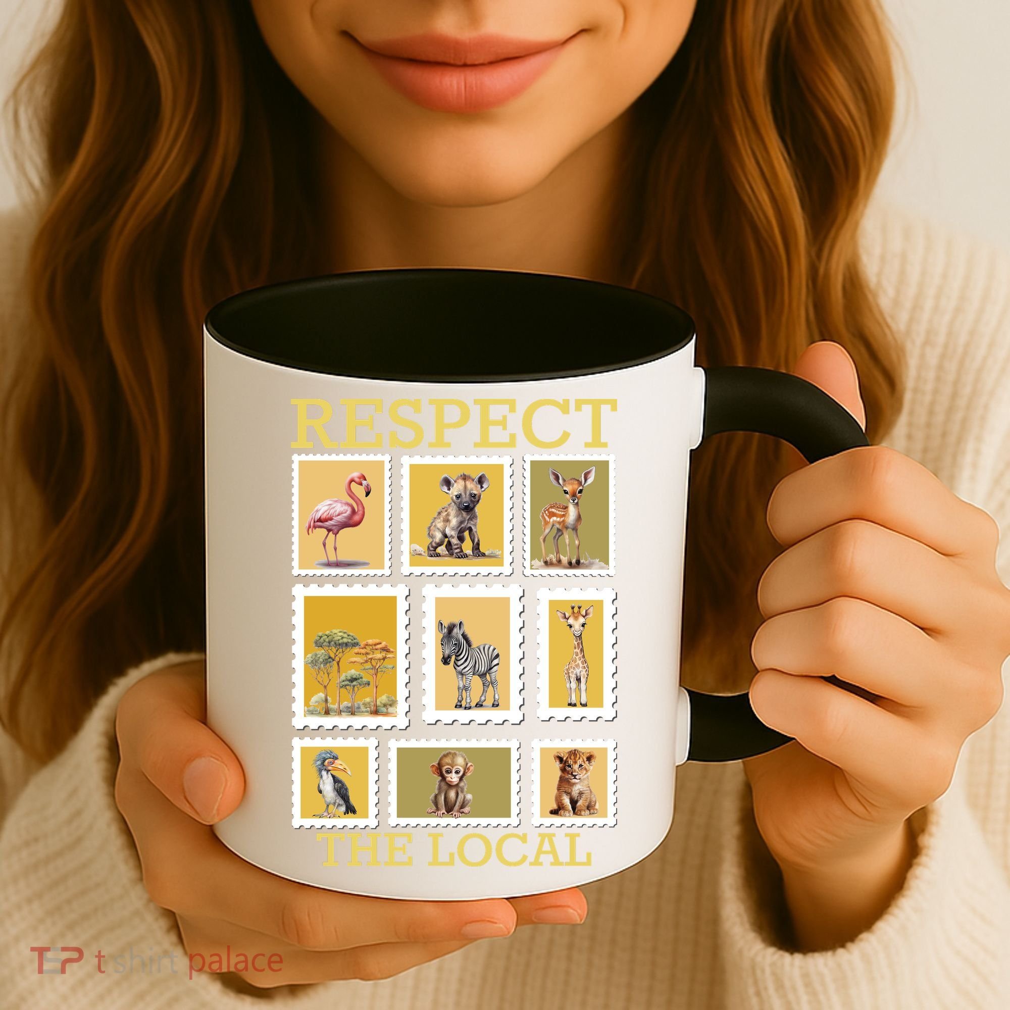 Respect The Local Animals Wildlife Nature Coffee Mug