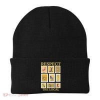 Respect The Local Animals Wildlife Nature Beanie thumb 0
