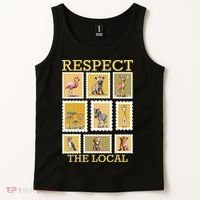 Respect The Local Animals Wildlife Nature Tank Top thumb 2