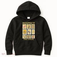 Respect The Local Animals Wildlife Nature Kids Hoodie thumb 0