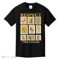 Respect The Local Animals Wildlife Nature Kids T-Shirt thumb 0