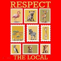 Respect The Local Animals Wildlife Nature Santa Hat thumb 1