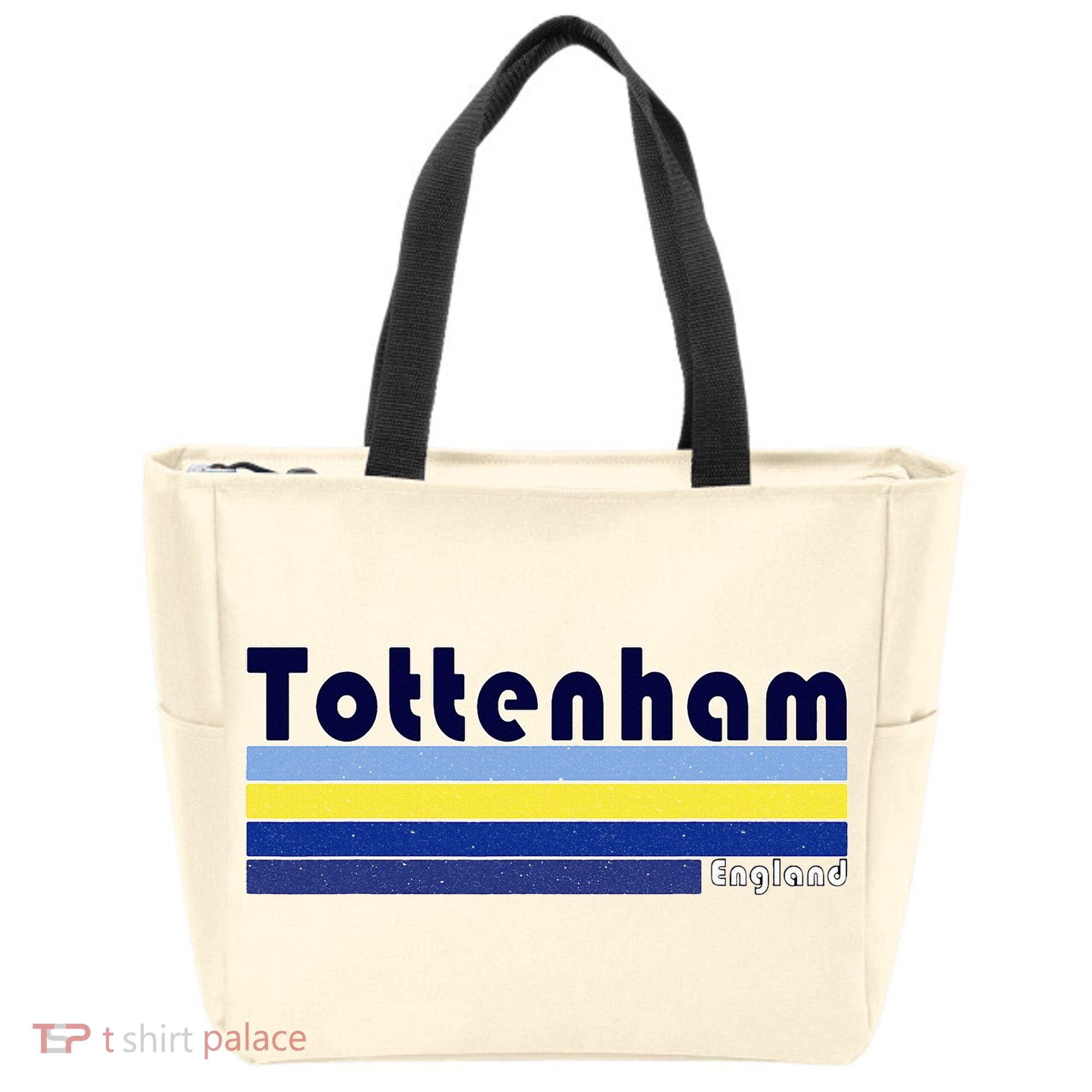 Retro Tottenham London Tote Bag