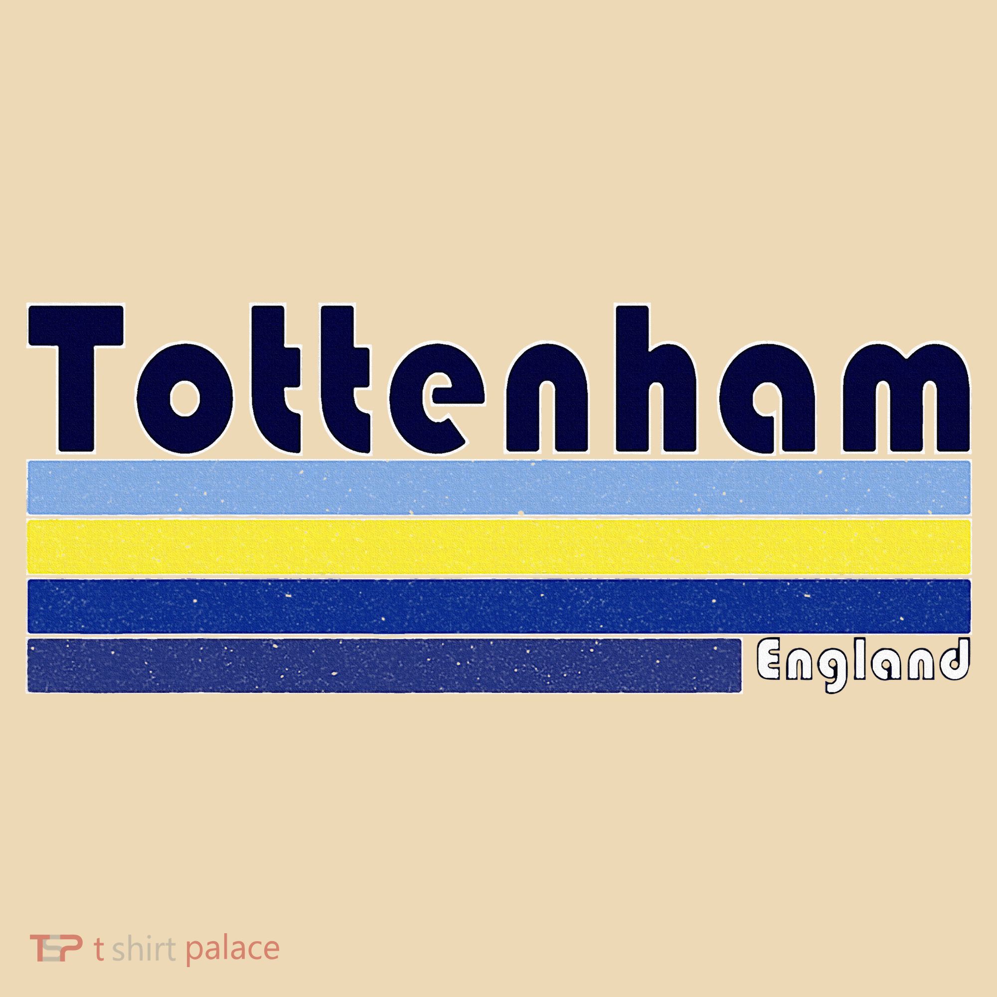 Retro Tottenham London Tote Bag