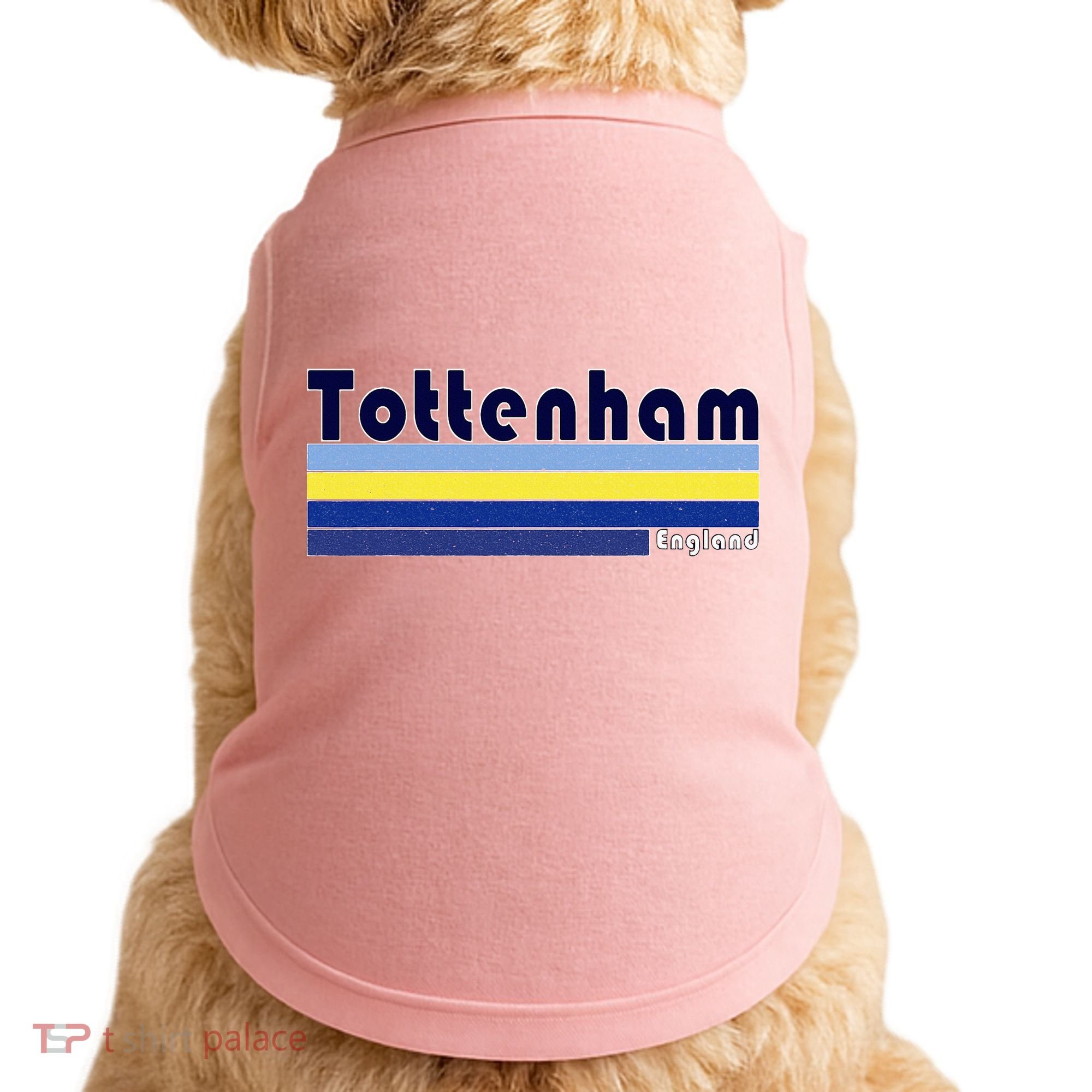 Retro Tottenham London Doggie Tank