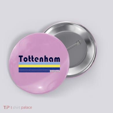 Retro Tottenham London Button