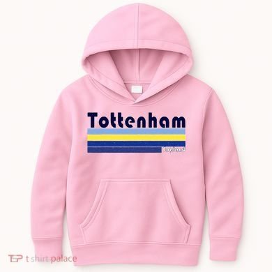 Retro Tottenham London Kids Hoodie