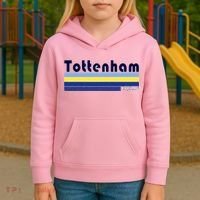 Retro Tottenham London Kids Hoodie thumb 3