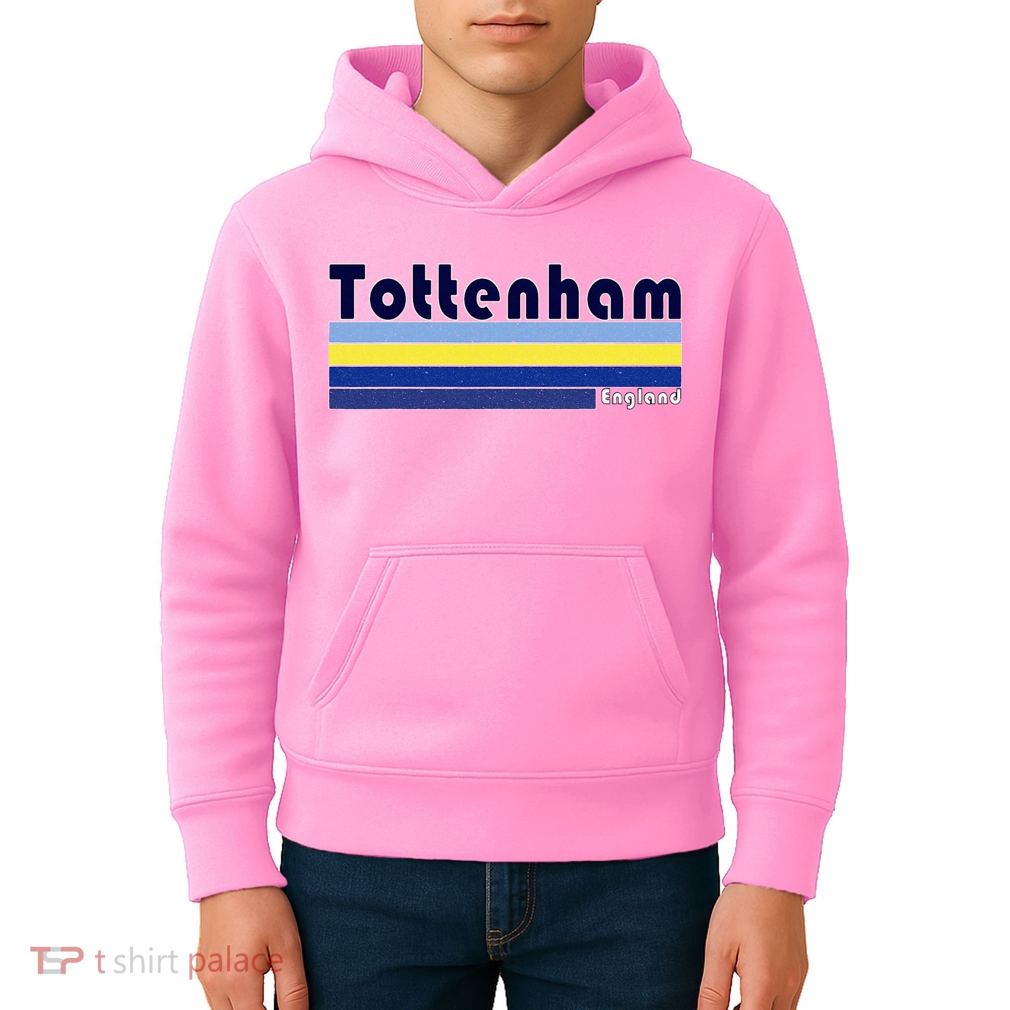 Retro Tottenham London Kids Hoodie