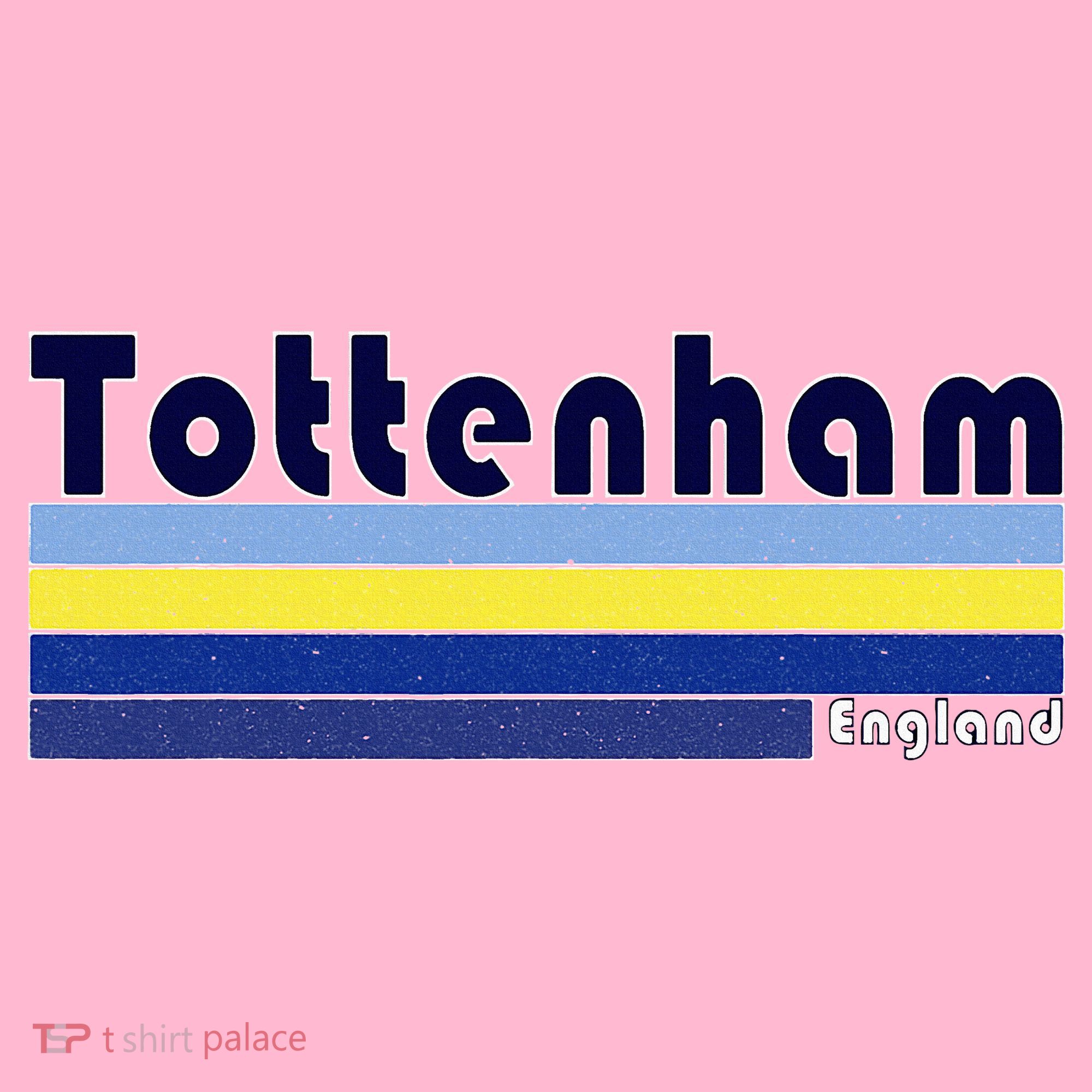 Retro Tottenham London Kids Long Sleeve Shirt