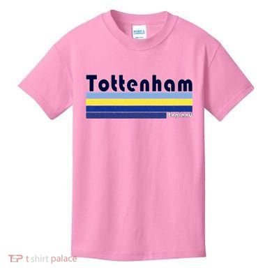 Retro Tottenham London Kids T-Shirt