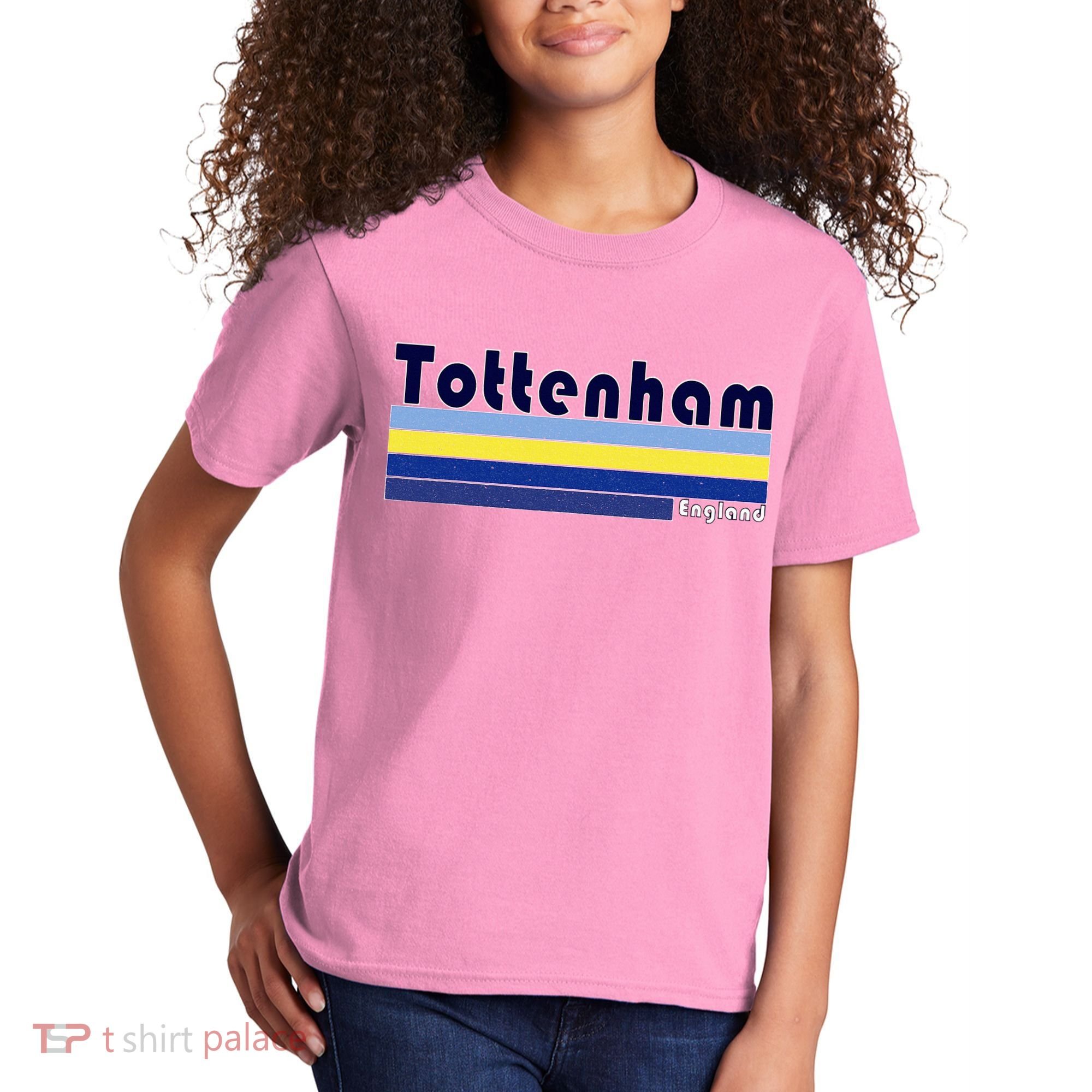 Retro Tottenham London Kids T-Shirt
