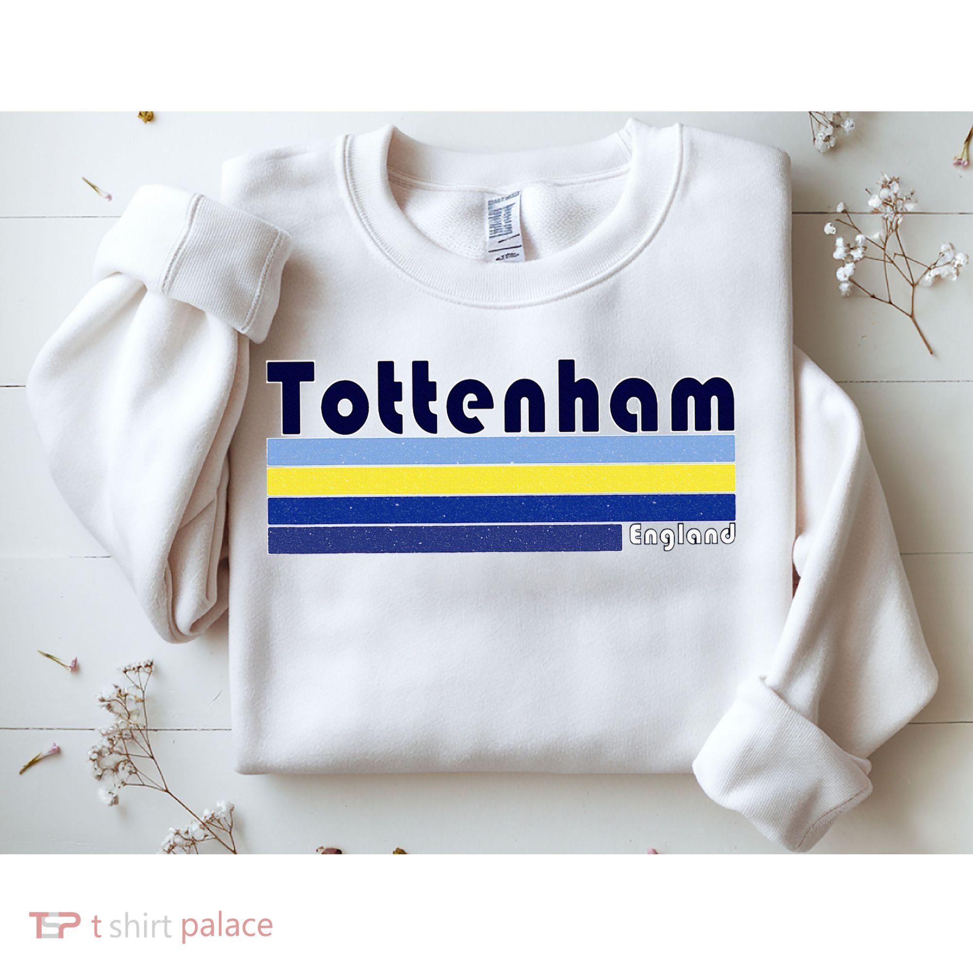 Retro Tottenham London Sweatshirt