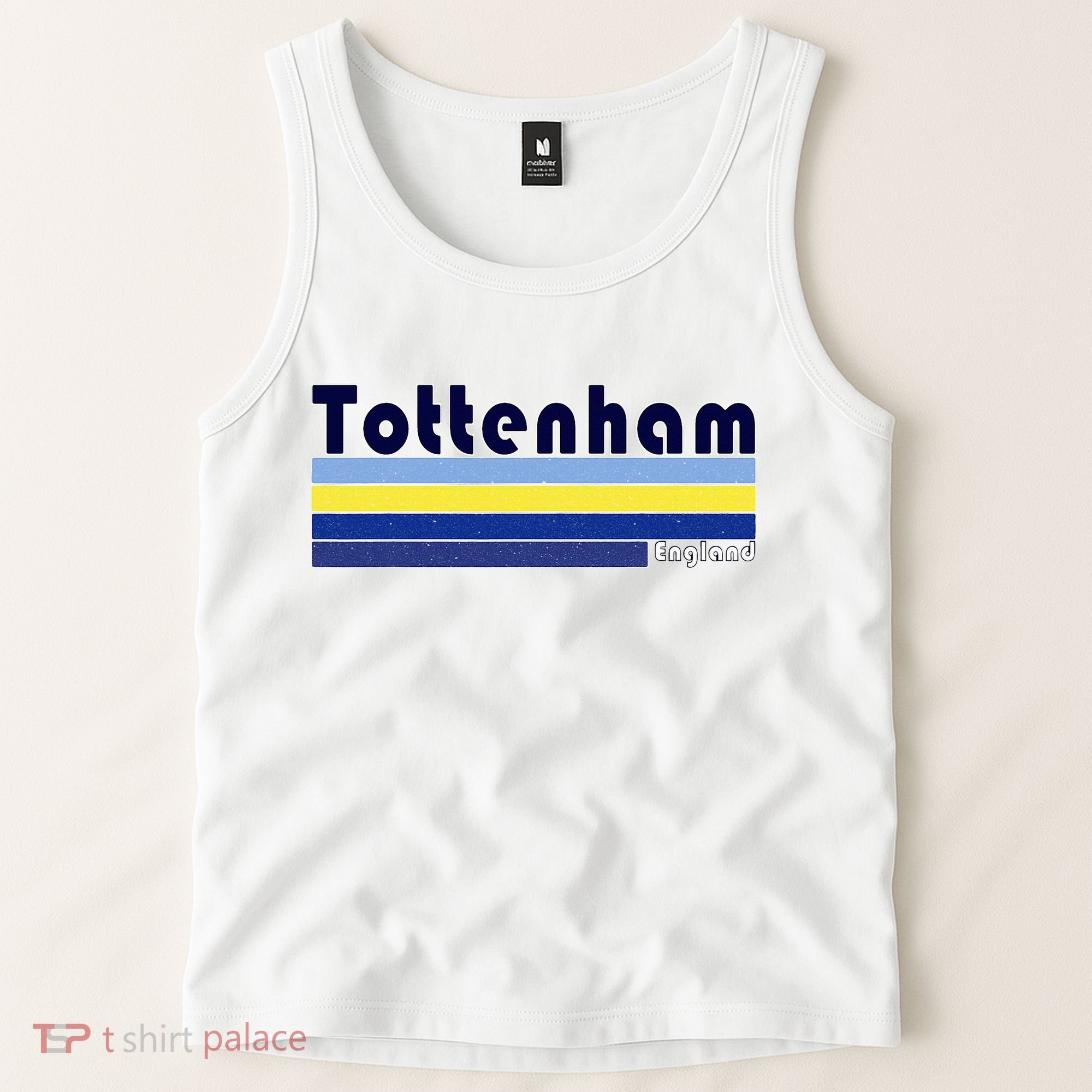 Retro Tottenham London Tank Top