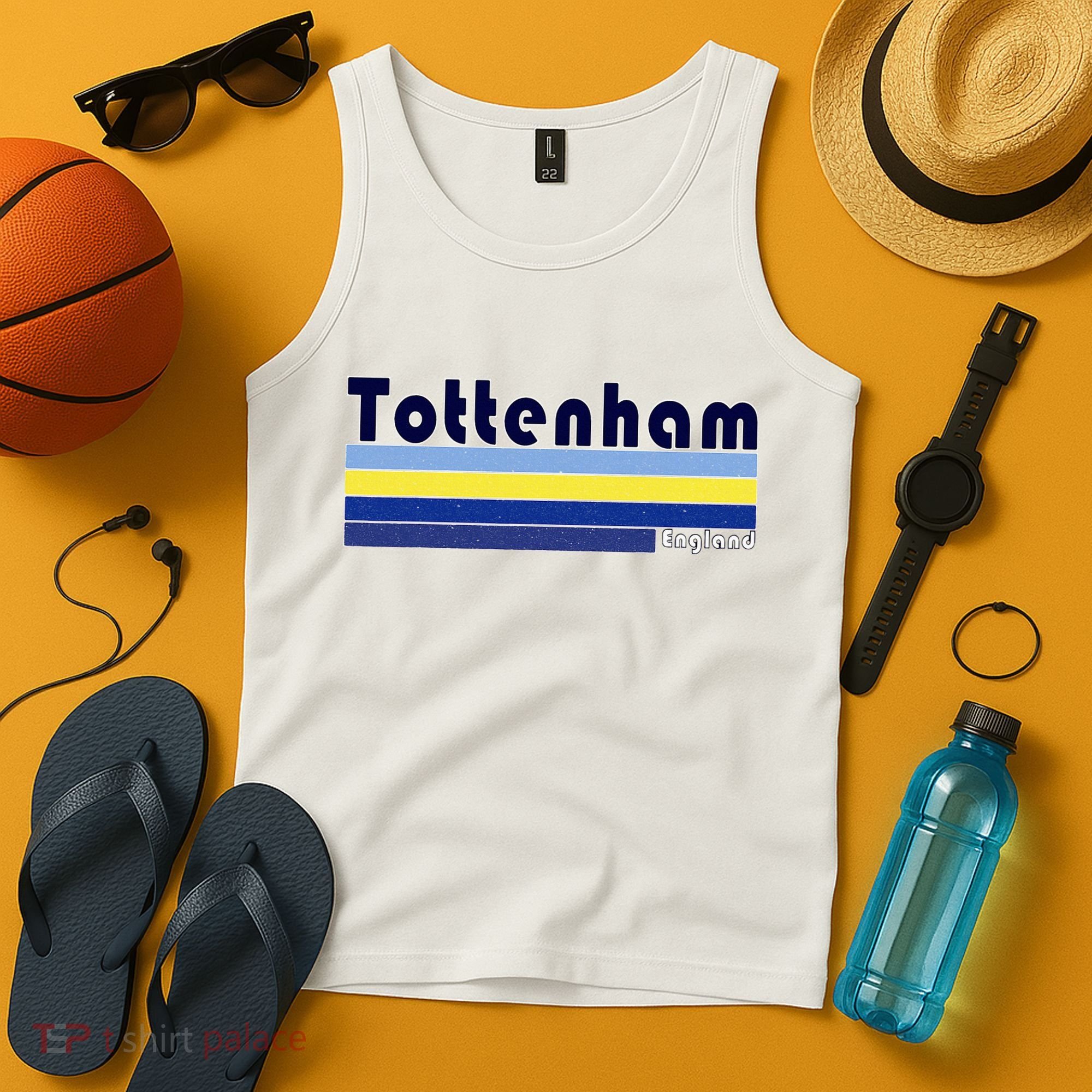 Retro Tottenham London Tank Top