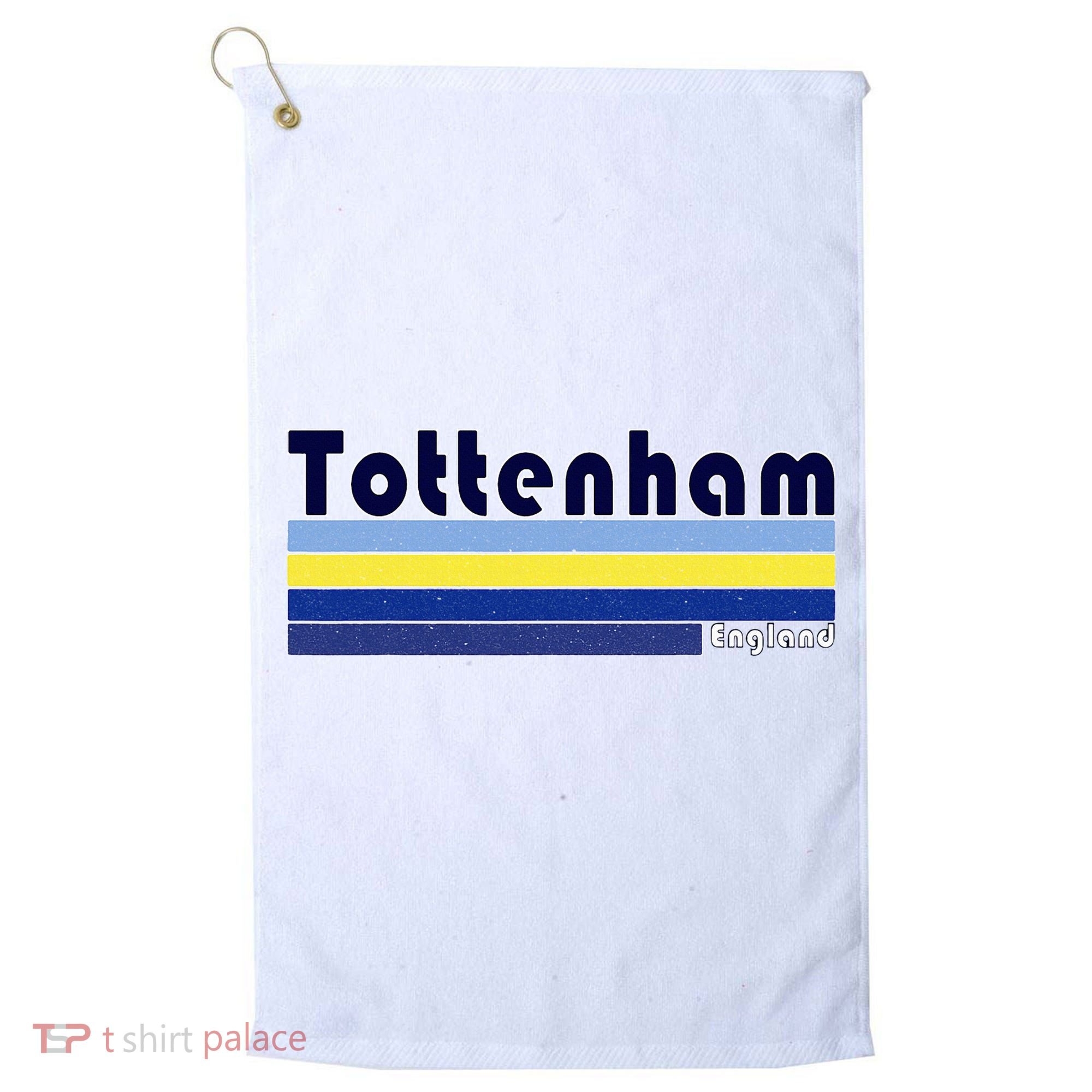 Retro Tottenham London Golf Towel