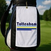 Retro Tottenham London Golf Towel thumb 2