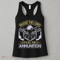 Raise The Lord Pass The Ammunition Women's Tank Top thumb 3