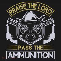 Raise The Lord Pass The Ammunition Tote Bag thumb 4