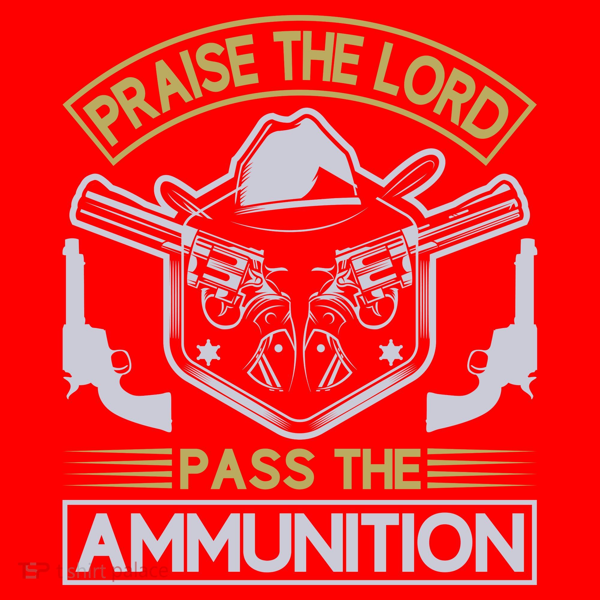 Raise The Lord Pass The Ammunition Santa Hat