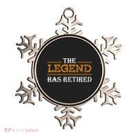 Retired The Legend Has Retired Ornament thumb 0