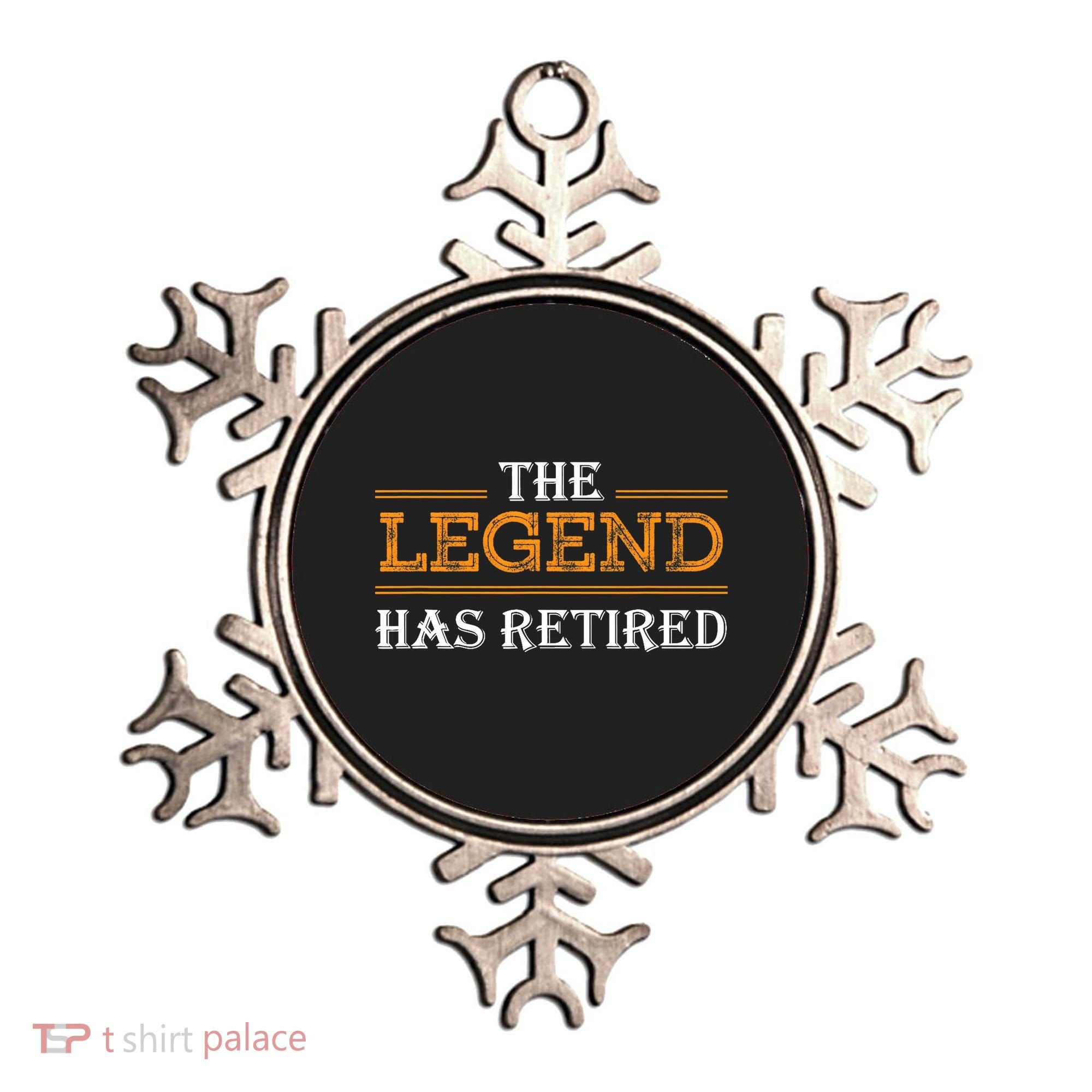 Retired The Legend Has Retired Ornament