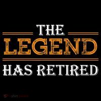 Retired The Legend Has Retired Wool Snapback Cap thumb 2