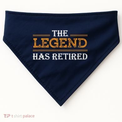 Retired The Legend Has Retired USA-Made Doggie Bandana