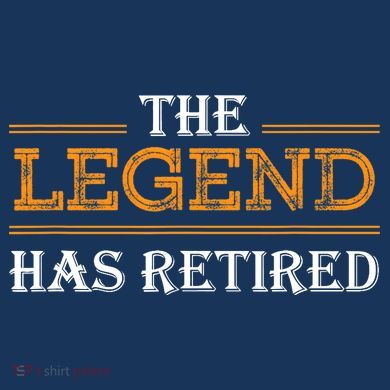 Retired The Legend Has Retired Cooling Performance Crew T-Shirt