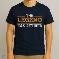 Retired The Legend Has Retired T-Shirt thumb 3