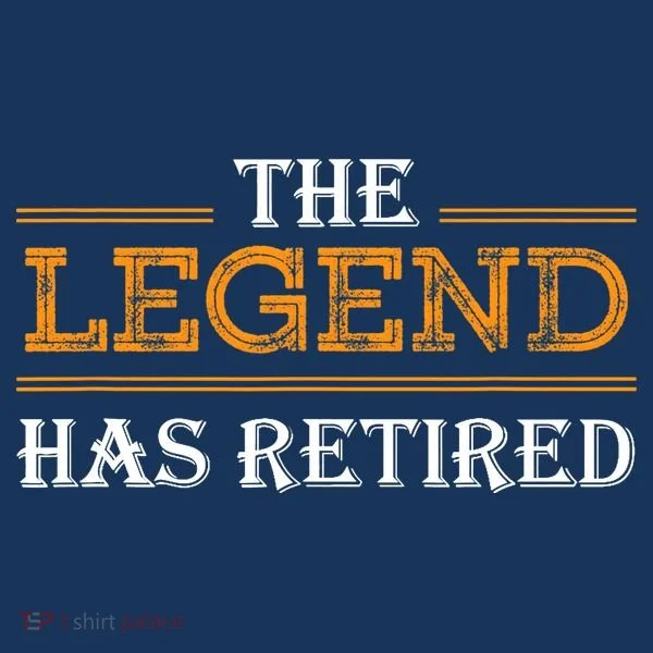 Retired The Legend Has Retired Bucket Hat