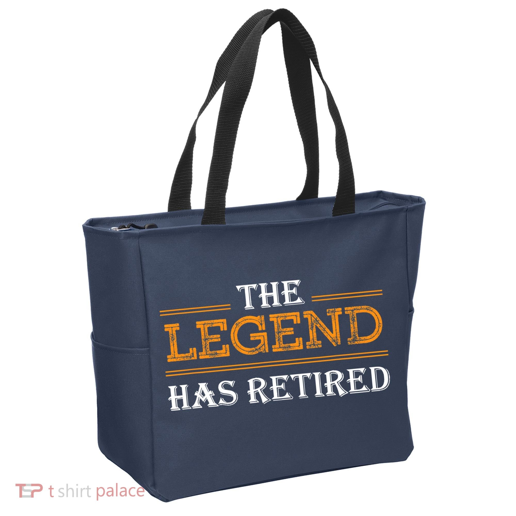 Retired The Legend Has Retired Tote Bag