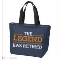 Retired The Legend Has Retired Tote Bag thumb 3