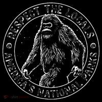 Respect The Locals Bigfoot Sasquatch American National Parks Coffee Mug thumb 5
