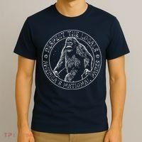 Respect The Locals Bigfoot Sasquatch American National Parks T-Shirt thumb 3