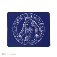 Respect The Locals Bigfoot Sasquatch American National Parks Mousepad thumb 0