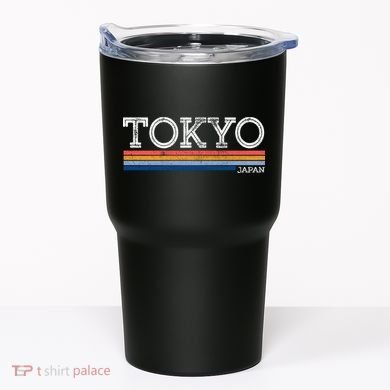 Retro Tokyo Logo Tumbler