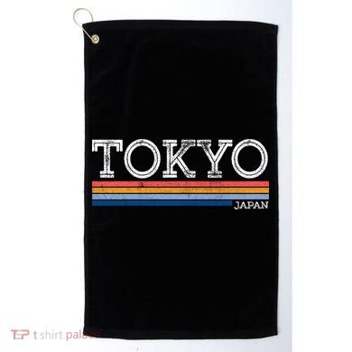 Retro Tokyo Logo Golf Towel