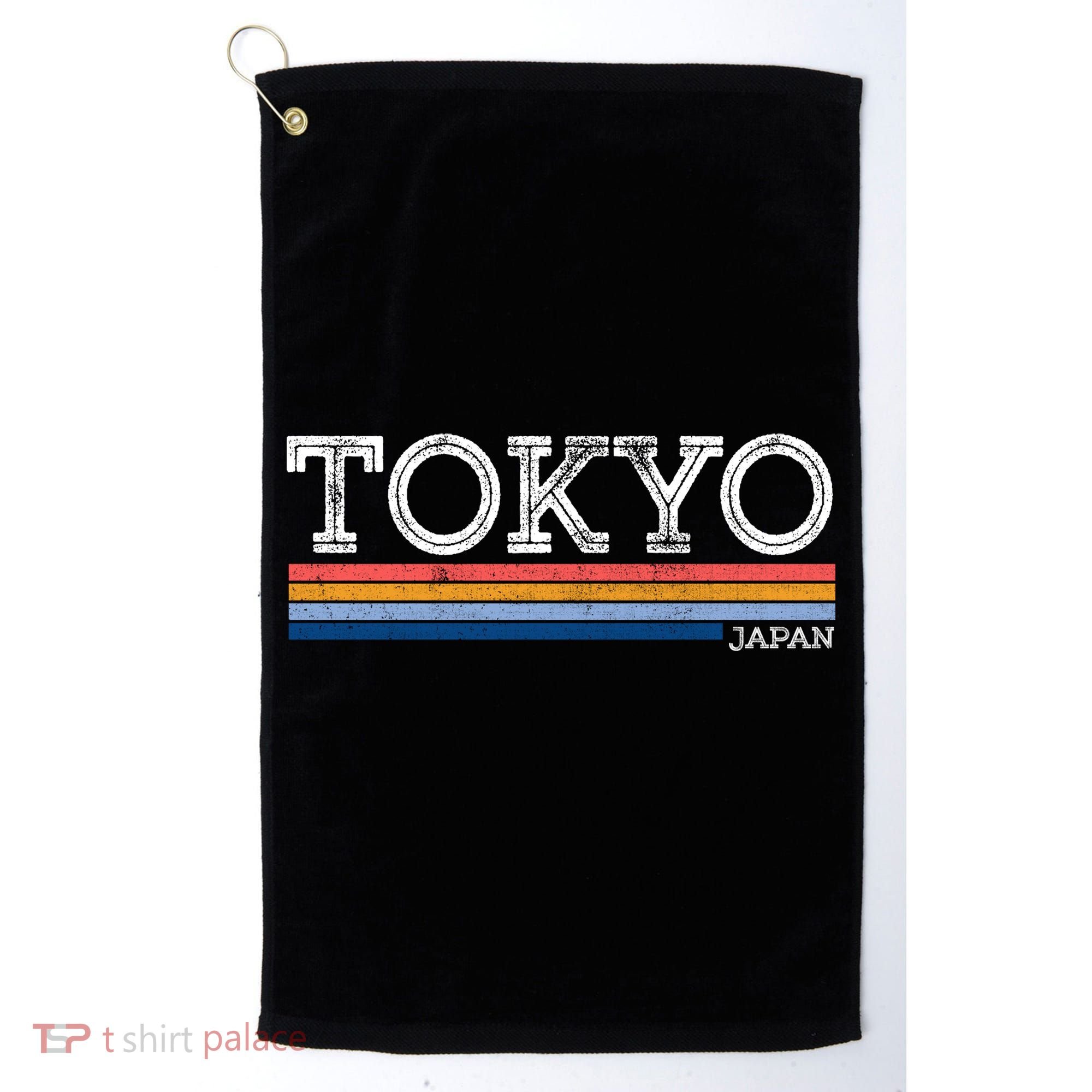 Retro Tokyo Logo Golf Towel