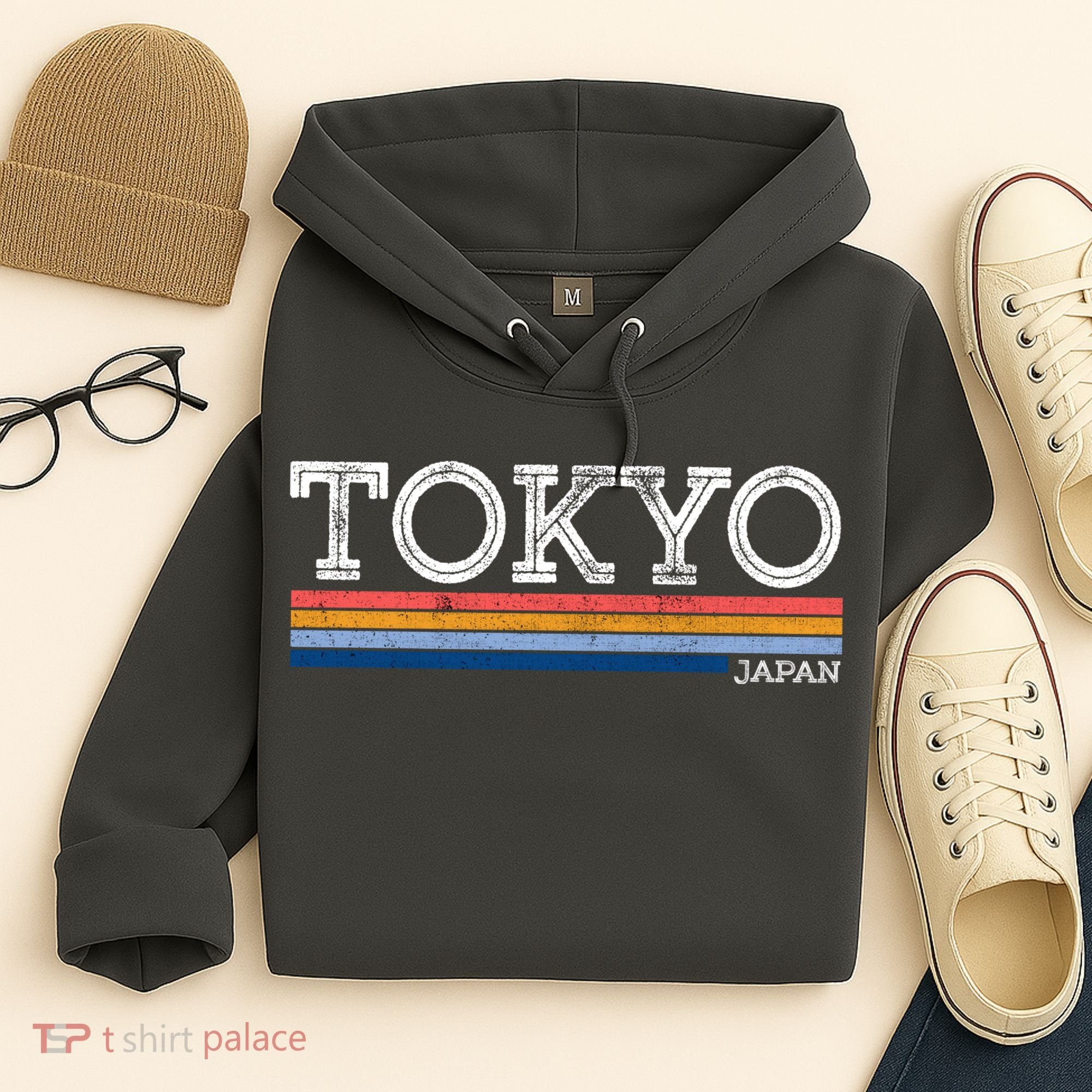 Retro Tokyo Logo Hoodie