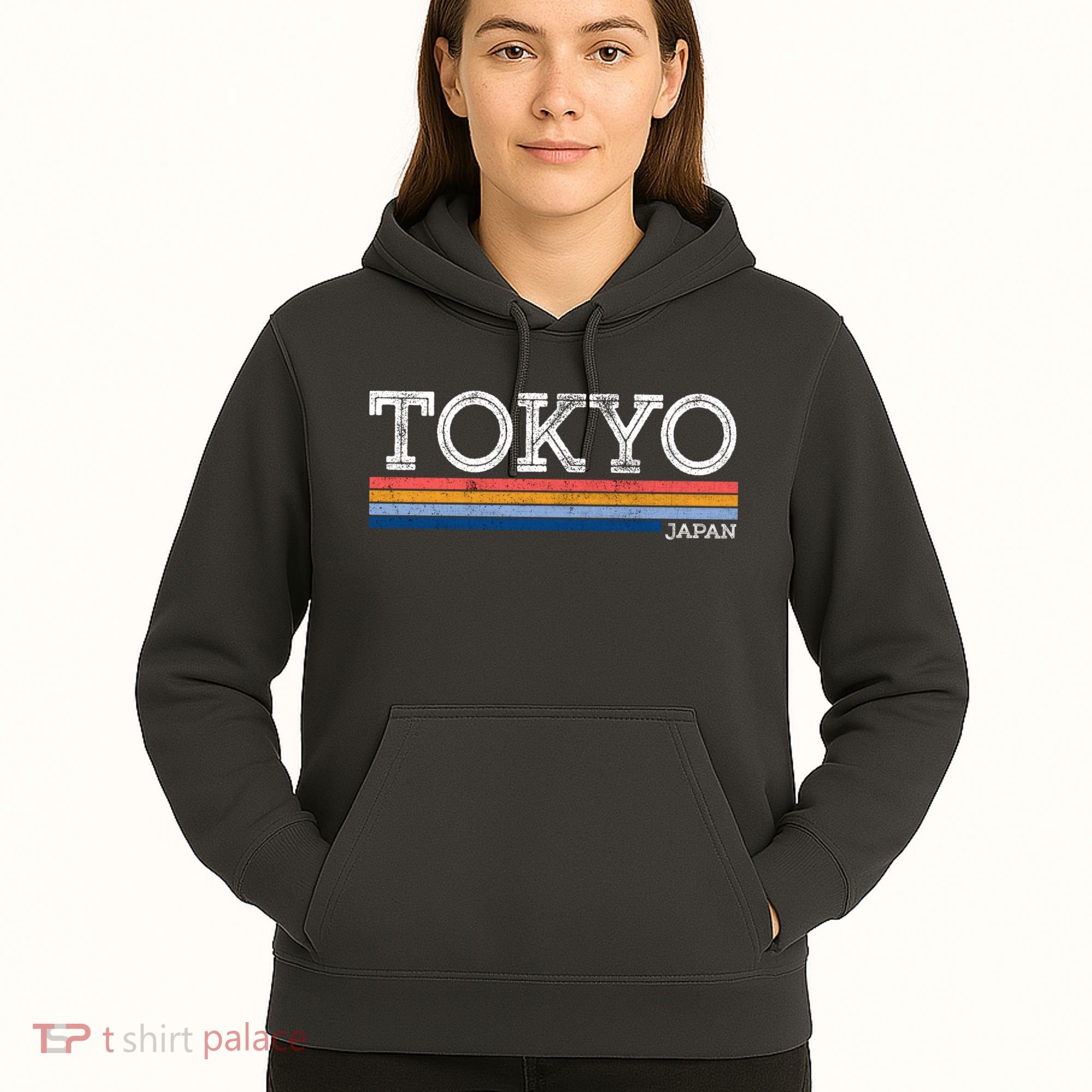 Retro Tokyo Logo Hoodie