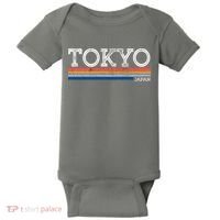 Retro Tokyo Logo Baby Bodysuit thumb 0