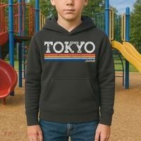 Retro Tokyo Logo Kids Hoodie thumb 2