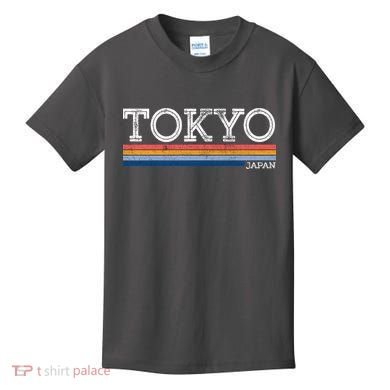 Retro Tokyo Logo Kids T-Shirt