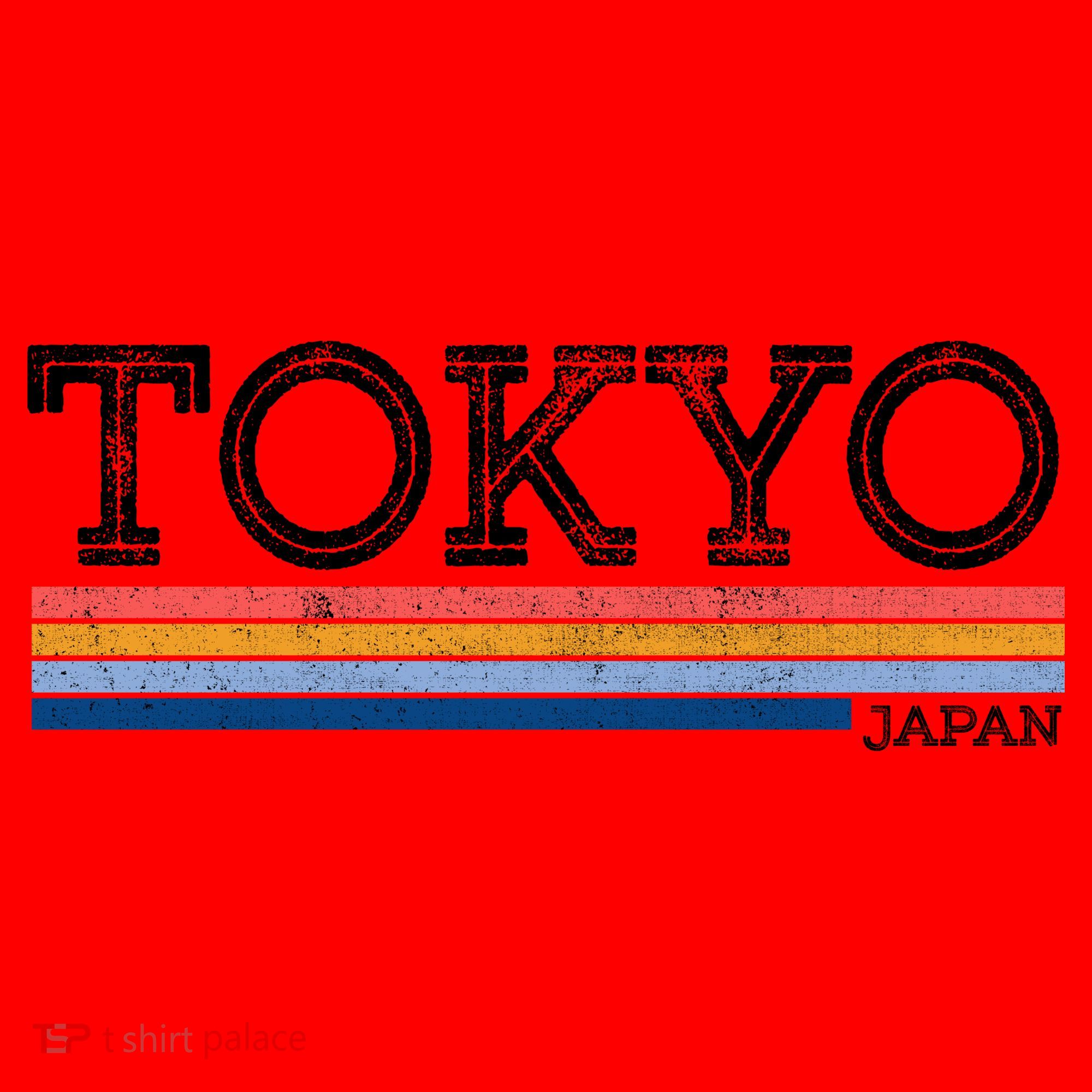 Retro Tokyo Logo Santa Hat